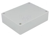Carcasă universală ABS gri IP54 94x121x34mm
