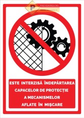 Semn accesul persoanelor in ascensorul pentru marfa este interzis foto