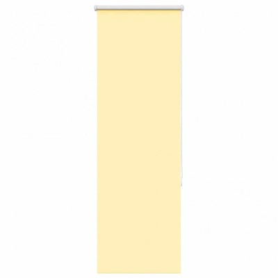 Jaluzea cu role opace galben 50x175 cm lățime material 45,7 cm foto