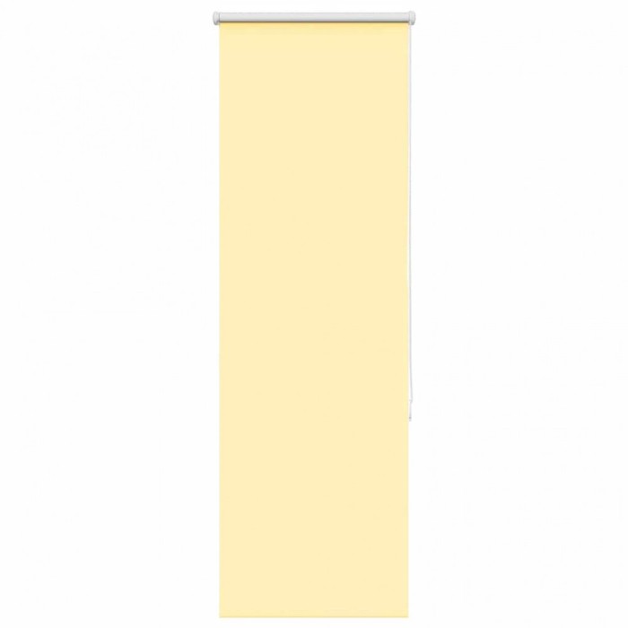Jaluzea cu role opace galben 50x175 cm lățime material 45,7 cm