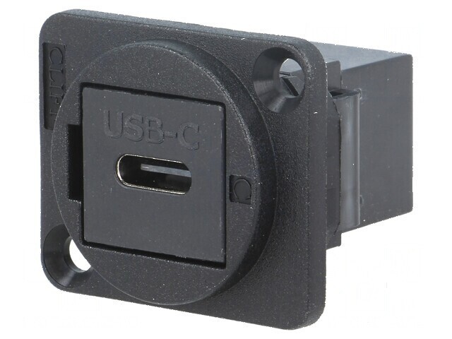 Adaptor USB C soclu din ambele părţi - plastic