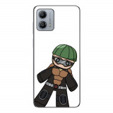 Husa compatibila cu Motorola Moto G73 Silicon Gel Tpu Model One Punch Man Mumen Rider