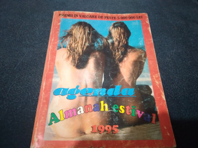 AGENDA ALMANAH ESTIVAL 1995 foto