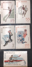 Romania 1965 LP 616 sport, spartachiada serie 5v. Mnh foto