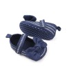 Balerini bleumarin cu fundita (Marime Disponibila: 3-6 luni (Marimea 18, Superbaby