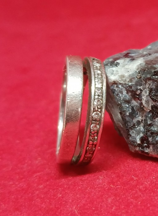 inel din agint 925 cu zirconii