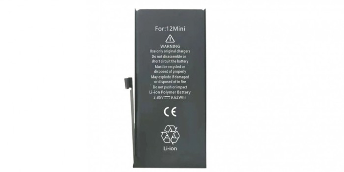 Acumulator pentru Apple Iphone 12 Mini, cu adeziv baterie, 2227 mAh