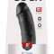 King Cock 8 Flesh Realistic Dildo Negru