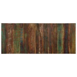 vidaXL Tăblie de pat multicoloră 200 cm lemn masiv recuperat 4017519