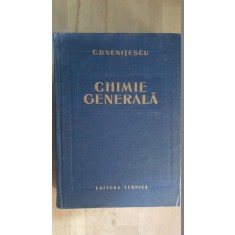 Chimie generala- C.D.Nenitescu
