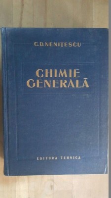 Chimie generala- C.D.Nenitescu foto