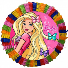 Piniata pentru petreceri, 35 cm, multicolora, model Pinata Barbie