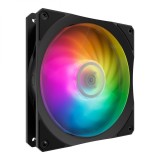 Ventilator Cooler Master &quot;MOBIUS 140P ARGB&quot;140mm, 1900 rpm, Lop Dynamic Bearing, 4-pin PWM, RGB, &quot;MFZ-M4DN-19NP2-R1&quot; (timbru verde 0.18 lei)