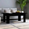 Masuta cafea vidaXL neagra 100x60x42 cm lemn prelucrat