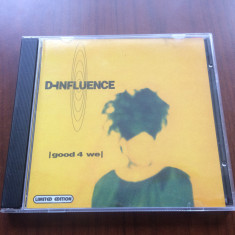 D-Influence Good 4 We 1992 cd disc muzica electronic funk soul acid jazz RU NM