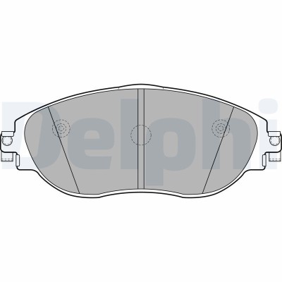 DELPHI LP2250 set placute frana,frana disc foto
