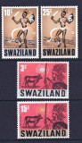 DB1 Colonii Swaziland 1968 Costume Traditionale 4 v. MNH