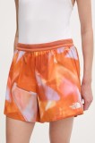 The North Face pantaloni scurți sport Sunriser 7in culoarea portocaliu, NF0A8BBT63K1