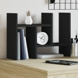 vidaXL Organizator Birou Negru Lemn 34.5x15.5x35.5cm Suport Documente, Dosare, Pixuri - Birou, Casa, Dormitor