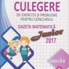 Culegere de exercitii si probleme pentru concursul Gazeta Matematica Junior 2017 - Clasa a II-a