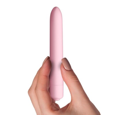 Glont Vibrator SugarBoo Sugar Pink, Roz, 14 cm foto