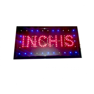 Reclama Led,interior,DESCHIS INCHIS,50x25cm foto