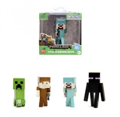Figurina metalica Minecraft, 6 cm (mai multe modele, pret pe bucata) | Jada Toys