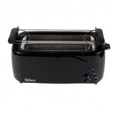 Prajitor paine functie dezghetare long slot 4 felii 1400W negru Zilan ZLN2713