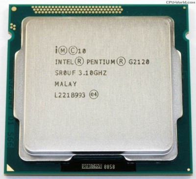 Procesor Intel Pentium Dual Core G2120 SR0UF 3.10GHz 3MB Cache LGA1155 foto