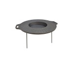 Disc Fonta Gratare Gradina Perfect Home 49cm, Adanc, Gatit Foc Deschis, Camping, Picnic, Durabil, Picioare Otel Detașabile