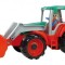 Tractor din plastic cu figurina 37 cm Truxx