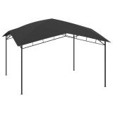Pavilion de grădină, antracit, 4 x 4 x 2,9 m, 180 g/m&sup2;