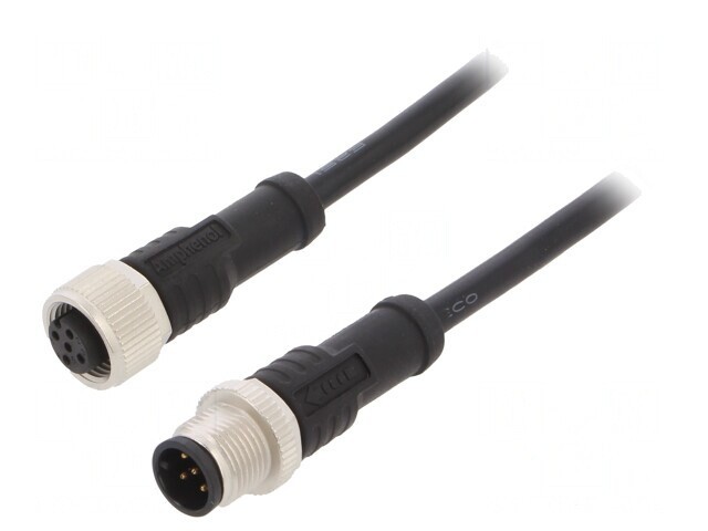 Cablu senzori/automatizări M12-M12 0,5m