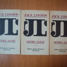 OPERE ALESE VOL I- III de JACK LONDON,1966