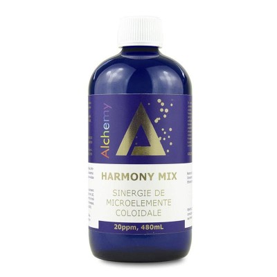 Harmony Mix Sinergie de Microelemente Coloidale 20 ppm Alchemy 480 mililitri Aghoras foto