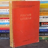 FOLCLOR LITERAR - Facultatea de Filologie UVT - Timișoara 1987