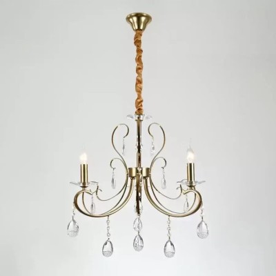 Candelabru Gustavo 3x E14 Auriu foto