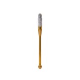 Stilou microblading, GLOVCON, Gold, din aluminiu, pentru trasarea precisa a firelor de par