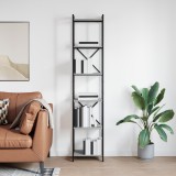 VidaXL Bibliotecă sonoma gri 40 x 30 x 188 cm Lemn compozit
