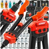 Cleste manual pentru nituit M3-M12, accesorii incluse, Verke