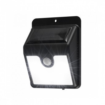 Reflector LED cu panou solar, cu senzor de miscare Home FLP 1 Solar, 4 leduri foto