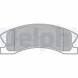 Set placute frana,frana disc DELPHI LP1906
