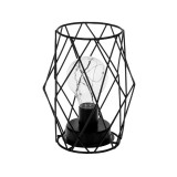 Lampa decorativa de masa cu 10 LED-uri, Metal, 12x12x16.5 cm, ATU-081446