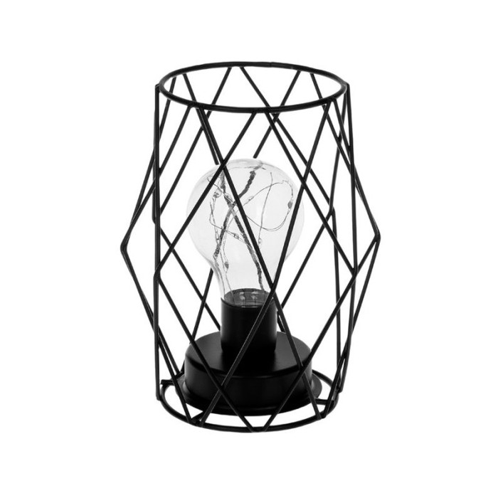 Lampa decorativa de masa cu 10 LED-uri, Metal, 12x12x16.5 cm, ATU-081446
