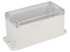 Carcasa Universala GAINTA G265CMF IP65 Policarbonat Gri Transparent 80x160x85mm