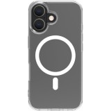 Husa Iphone 16 Silicon MagSafe, Transparent
