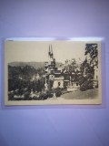 Carte postala Sinaia, Castelul &quot;Peles&quot; cu terasa, necirculata