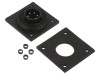 Conector circular IP68, 6 pini, soclu