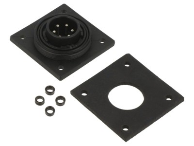 Conector circular IP68, 6 pini, soclu foto