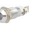 Lampă de control LED albă 24-28VDC IP40 &Oslash;8.2mm
